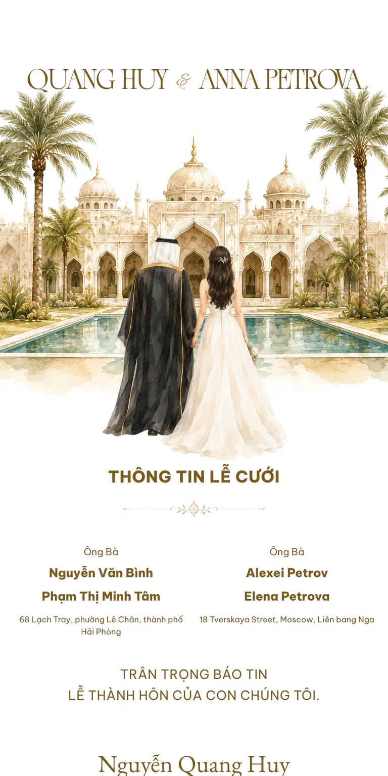Cung Điện Hồi Giáo Nâu