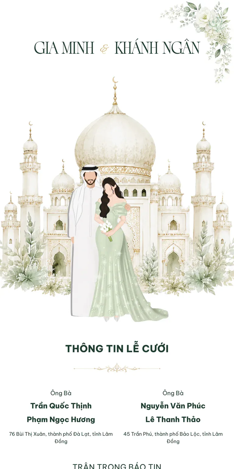 Cung Điện Hồi Giáo Xanh